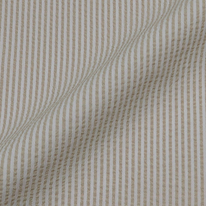 エバレット ベージュストライプジャケット・レディース