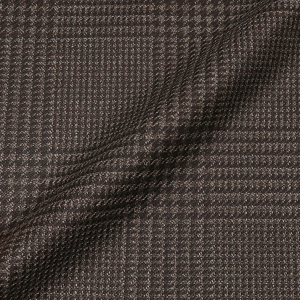 CANONICO 21Micron. SUPERBIOブラウングレンチェック ジャケット・メンズ