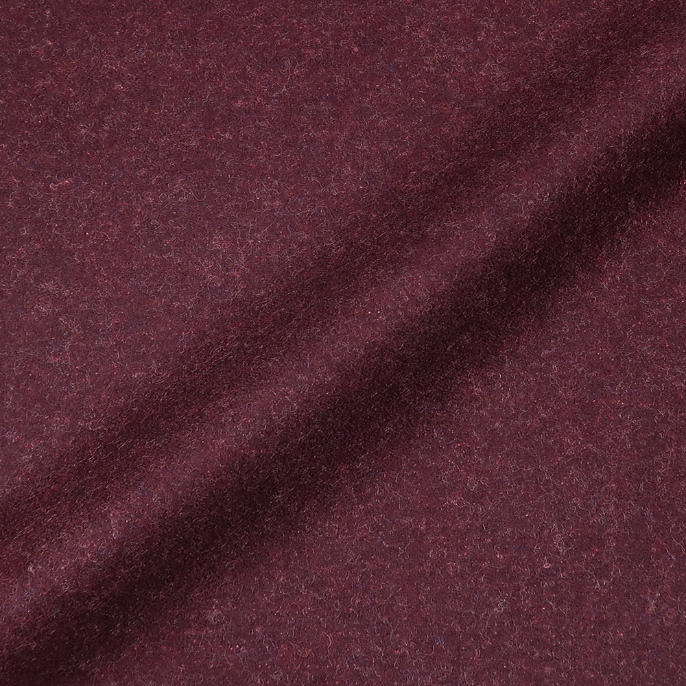 LORO PIANA ZELANDER Double Cloth ワインレッド無地 ジャケット・メンズ