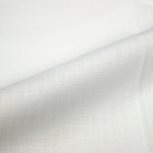 オリジナル ビジネス白ドビーウィンドペーンシャツ・レディース