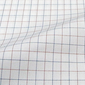 7Daysシャツオリジナル ビジネス 紺×レッドタッターソルチェック シャツ・メンズ
