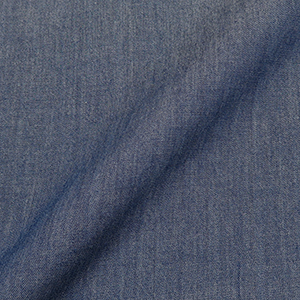 INDIGO Denim インディゴ ブリーチ無地 シャツ・メンズ